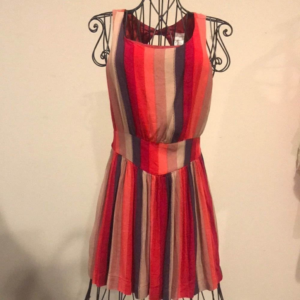 Cooperative Ribbon Tie Back Tunic - Size 2